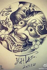 Gambar manuskrip tato prajna Eropah
