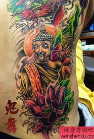 monna e mong o ile a etsa theknoloji ea semelo sa tattoo sa Buddha