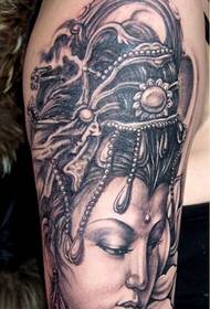 baie gepersonaliseerde Guanyin Boeddha tattoo patroon word aanbeveel