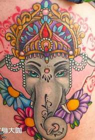 leg like god tattoo pattern