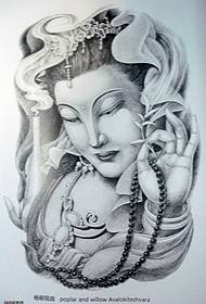 Disarankeun Tradisional Guanyin Tattoo