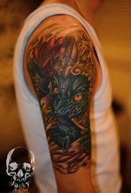 modello di tatuaggio elefante freddo e bello braccio