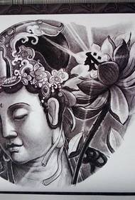 apẹrẹ tatuu funni ti Guanyin