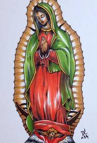 et Mary Jesus tatoveringsværk