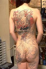 јапонски подземје, шеф на тетоважа