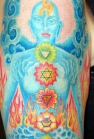 ຮູບແບບ tattoo ພຣະເຈົ້າ Hindu Hindu