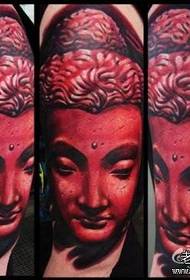 modello di tatuaggio Guanyin classico colore braccio maschile