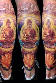 European and American Buddha tattoos