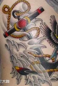 Pátrún tattoo ancaire ag iarraidh