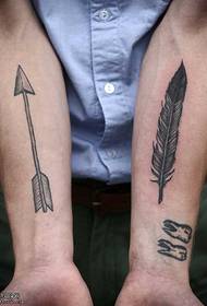 izingalo umcibisholo izimpaphe tattoo iphethini