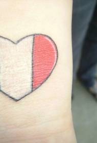 Wrist ringkes kanthi pola tato warna Italia