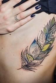 rutivi mabvu kunakidzwa ruvara wedzinza feather tattoo maitiro