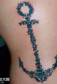 Motivo tatuaggio ancoraggio posteriore