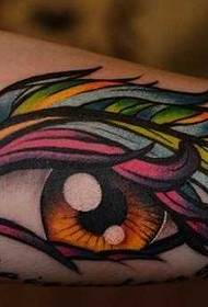 Patrún tattoo súile cleite