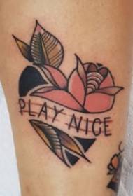 Ang tanim na istilo ng istilo at hugis-tattoo na creative tattoo