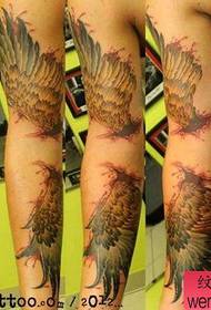 paže populární velmi hezký křídla tetování vzor
