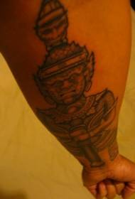 Модел на татуировка Armature Буда