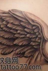 populiarus peties sparno tatuiruotės modelis