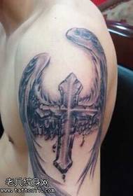 Қолтық крест қанаттары татуировкасы