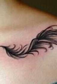 Feather tattoo maitiro