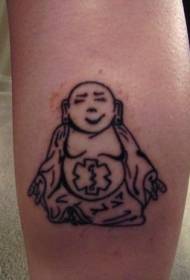 tele radosni Maitreya uzorak tetovaže