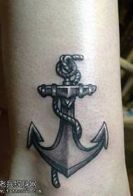 Pattern ng tattoo ng paa ng paa
