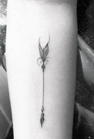Me. Arms Gentle Tribal Arrow Tattoo Patroon