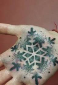 Tattoo Snowflake 10 Crystal Zvakajeka Snowflake tattoo Mhando