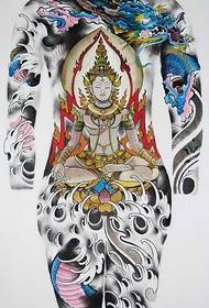 Käsikirjoitus Avalokitesvara Tattoo Pattern