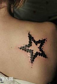 Neues Fünf-Sterne-Tattoo-Muster