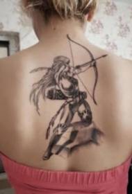 Sagittarius e pai ana ki te roopu o nga whakaahua tattoo kaikawe mo te pai