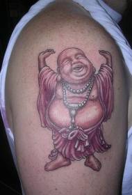 grutte earm lokkich Maitreya tatoetmuster