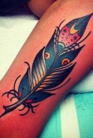 Barvni vzorec tatoo za barvno pero
