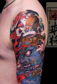 blue  tattoo bala tattoo pattern
