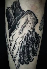 Arm Hand Tattoo ნიმუში