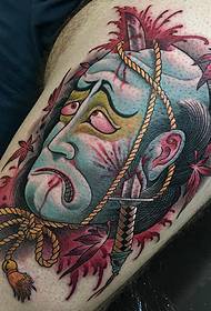 Primo modello del tatuaggio di grandi braccia