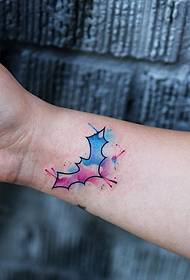 Schizzo Bat Bat Tattoo Pattern