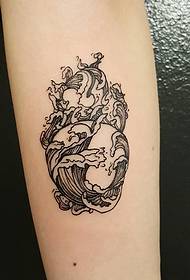 Small Arms Tattoo Pattern