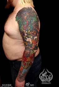 arm bell tattoo patroon