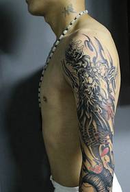 bela flanka brako drako tatuaje