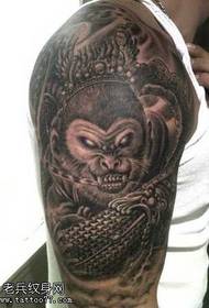 ຮູບແບບ Tattoo Arm Sun Wukong