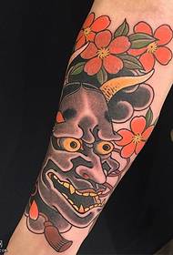 Modello di tatuaggio Prajna a braccia piccole