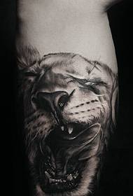 bra 3d totem modèl tatoo se yon bagay ki reyalis