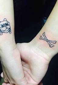 braccio coppia tatuaggio Tanabata miglior regalo