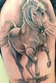 Конна татуировка на кон върху ръката