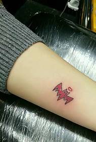 arm a super mini tattoo สักรูปที่ 14837 - รูปแขนรอยสักบุคลิกภาพหญิง