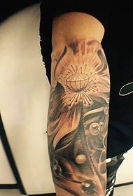 lengen pola tato personalitas totem sing katon