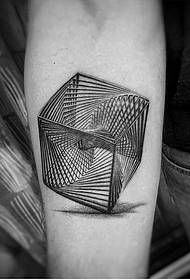 modello del tatuaggio linea braccio