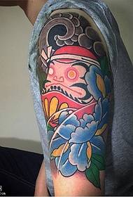Big Arm Dharma Tattoo Muster