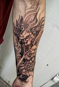 piccolo braccio lotta vittoria modello di tatuaggio del Buddha